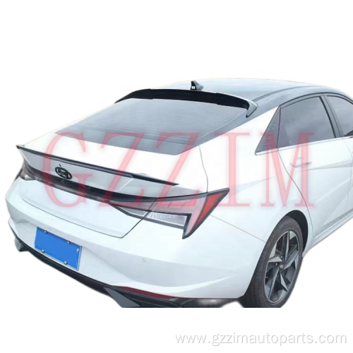 Elantra 2021-2022 rear spoiler wing